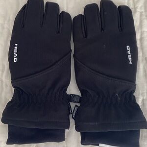 HEAD Black Insulated Gloves